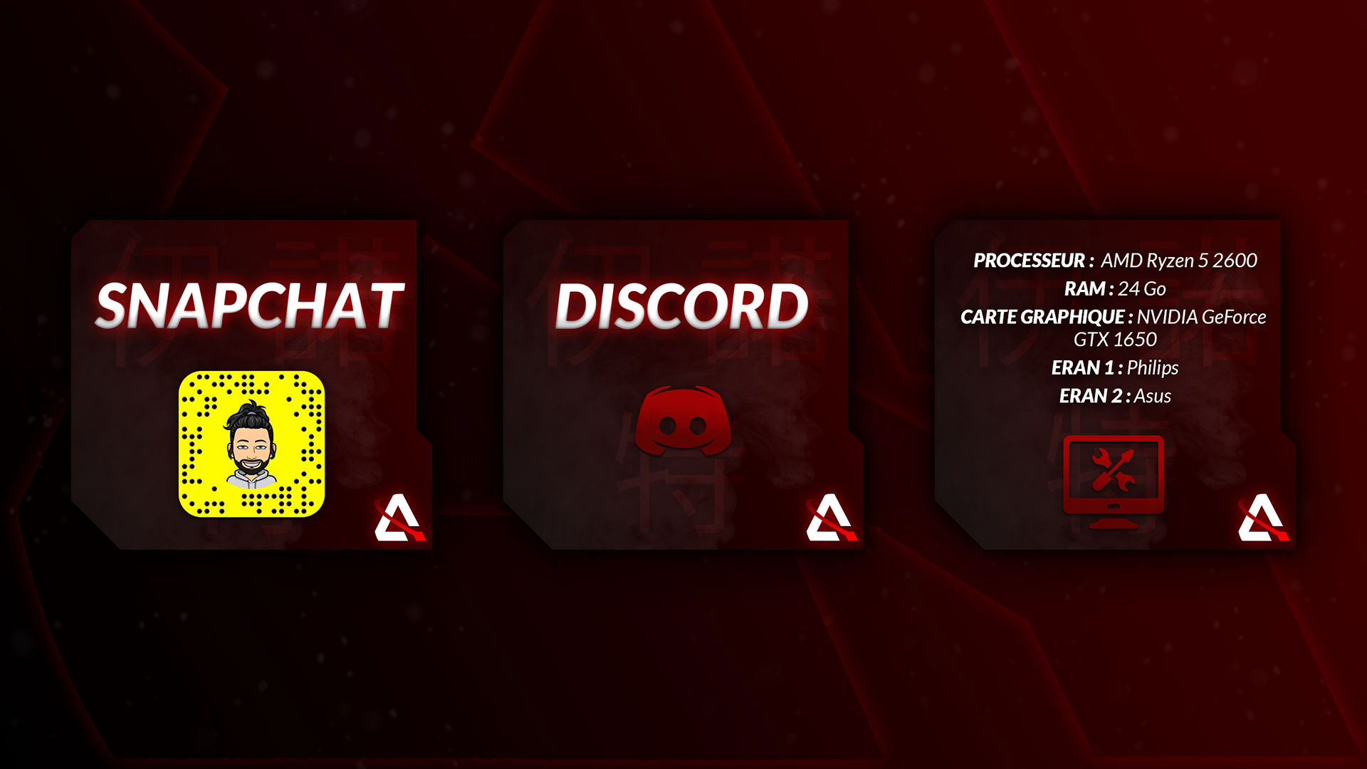 Pictogrammes Twitch Aenot