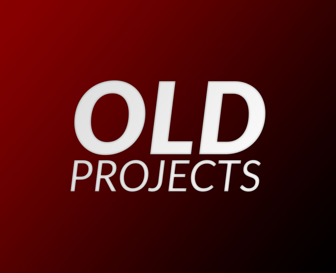 Old Projects